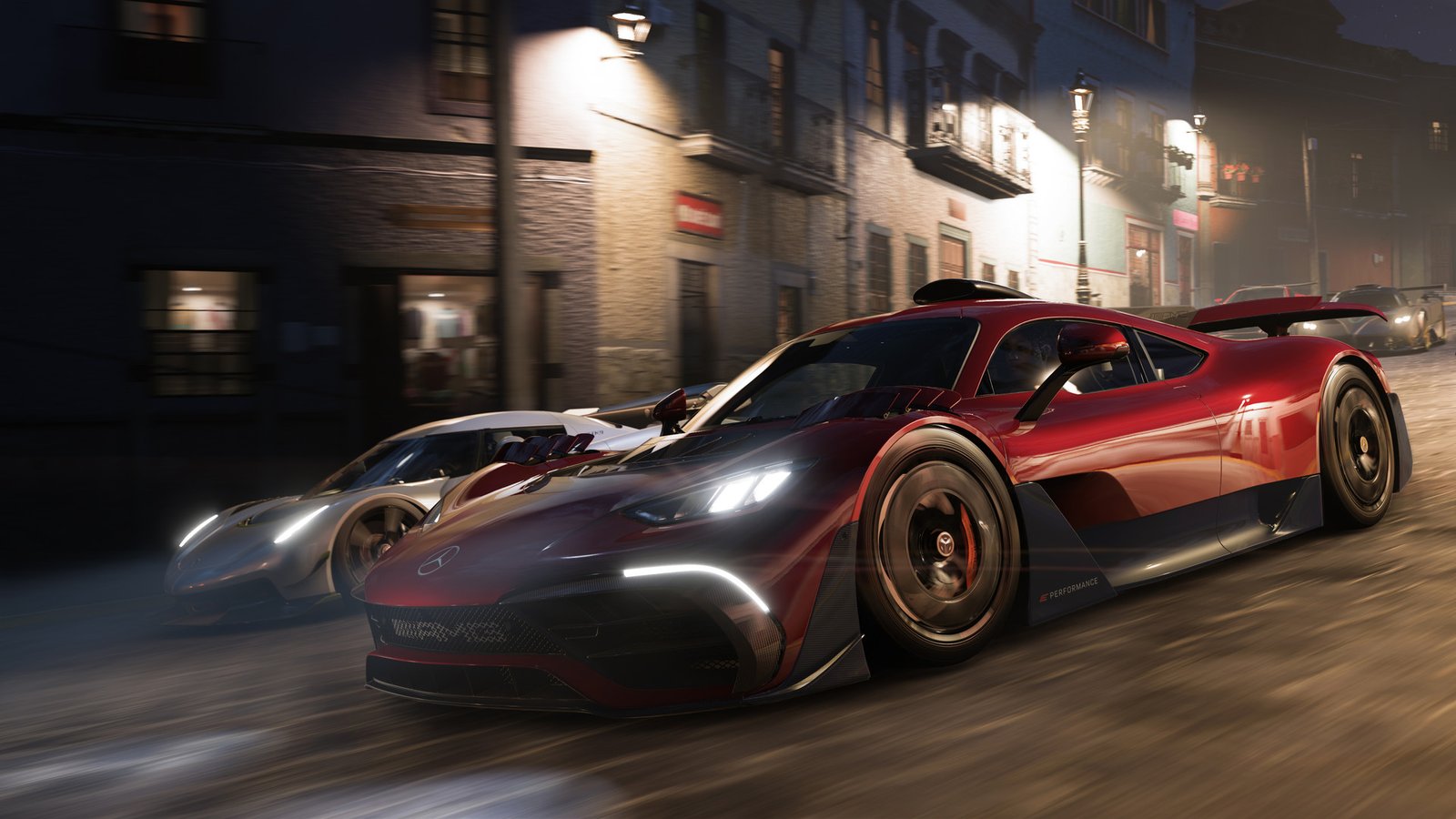 Forza Horizon 5 PS5 gameplay screenshot, showcasing stunning racing action and colourful graphics, with a focus on the game's success in the UK gaming market