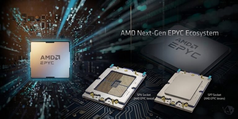 AMD's new EPYC Venice and Verano CPUs, featuring SP7 and SP8 sockets, offer enhanced compute density and performance, ideal for demanding applications in the UK, with a focus on cloud computing, artificial intelligence, and data-intensive tasks