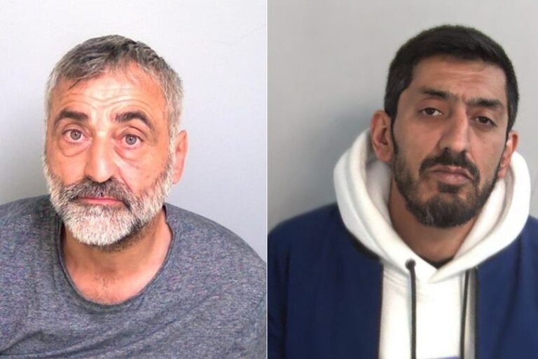 A police officer standing next to a taxi with a man in handcuffs, with a gun and 50 bullets on the ground, the primary keyword firearm is visible in the scene