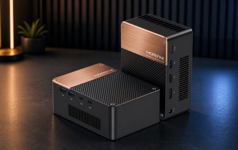 The MOREFINE G2 eGPU, featuring the NVIDIA GeForce RTX 5060 Ti 16 GB GPU, offers a powerful and portable solution for gamers and professionals in the UK, with its sleek design and impressive specs, including Thunderbolt 5 and OCuLink ports, making it an ideal choice for those seeking high-quality graphics and seamless performance