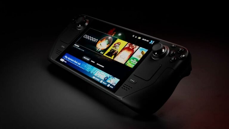 The Steam Deck 2, a handheld gaming console developed by Valve, with a large screen and controller, expected to be released in the UK, featuring a unique design and advanced gaming capabilities, with a focus on PC gaming and Steam's vast library of games