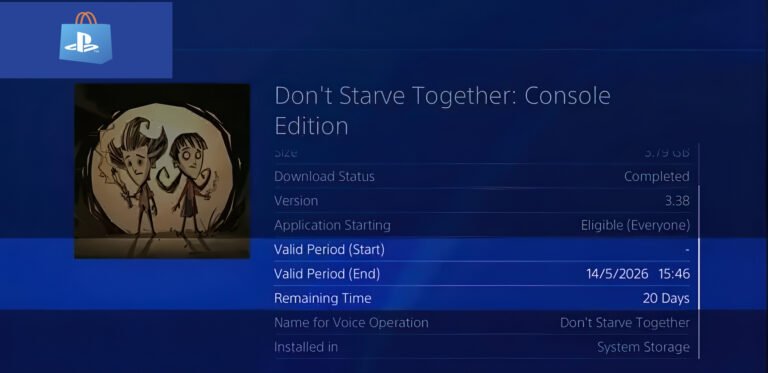 A PlayStation console with a countdown timer on the screen, representing the new DRM policy, which has sparked widespread criticism among gamers in the UK, who are concerned about the implications for game ownership and their gaming behaviour