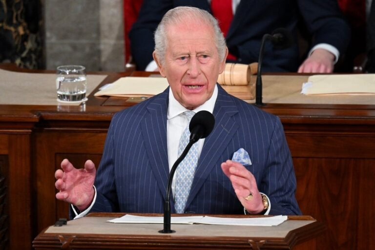 King Charles delivers historic speech to US Congress, highlighting US role in Nato and need for cooperation among alliance members, with a focus on Nato