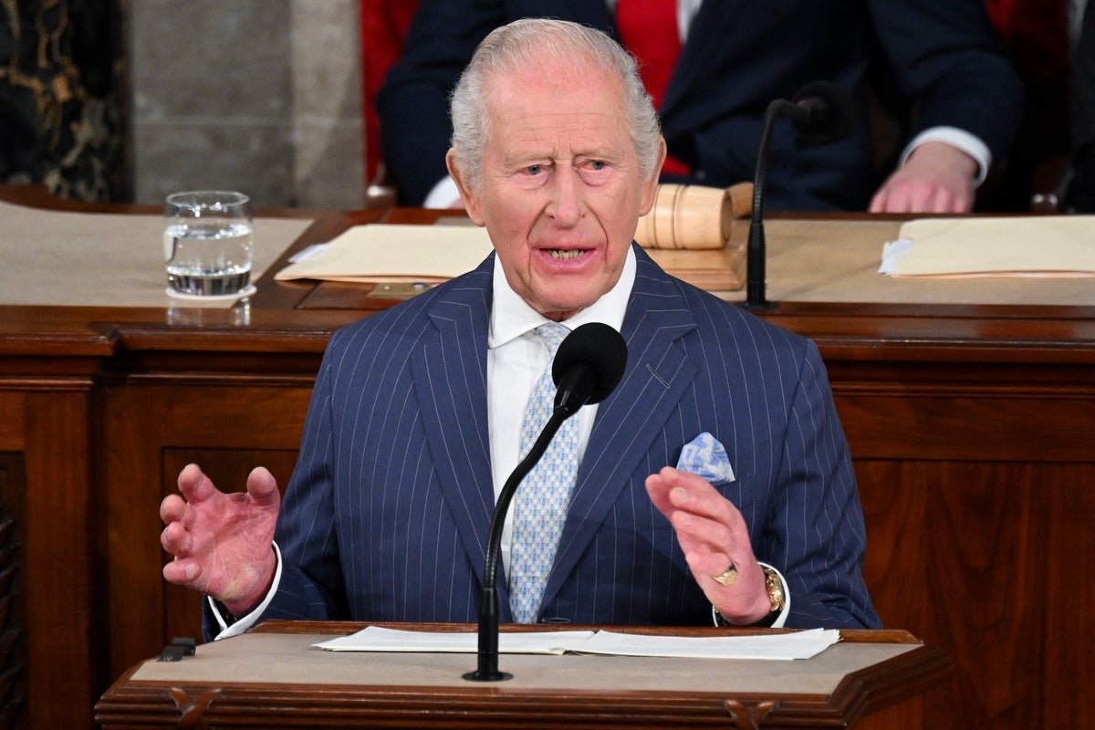 King Charles delivers historic speech to US Congress, highlighting US role in Nato and need for cooperation among alliance members, with a focus on Nato