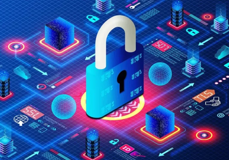 A person holding a laptop with a concerned expression, symbolising the potential risks of Microsoft's BitLocker encryption keys being stored on the company's servers, highlighting the importance of online security and privacy for Windows users