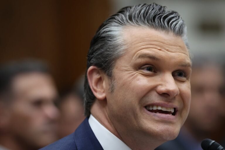 Pete Hegseth's dramatic unravelling in Congress, a breakdown in behaviour, colour of his face changed as he struggled to maintain his calm, a sight to behold