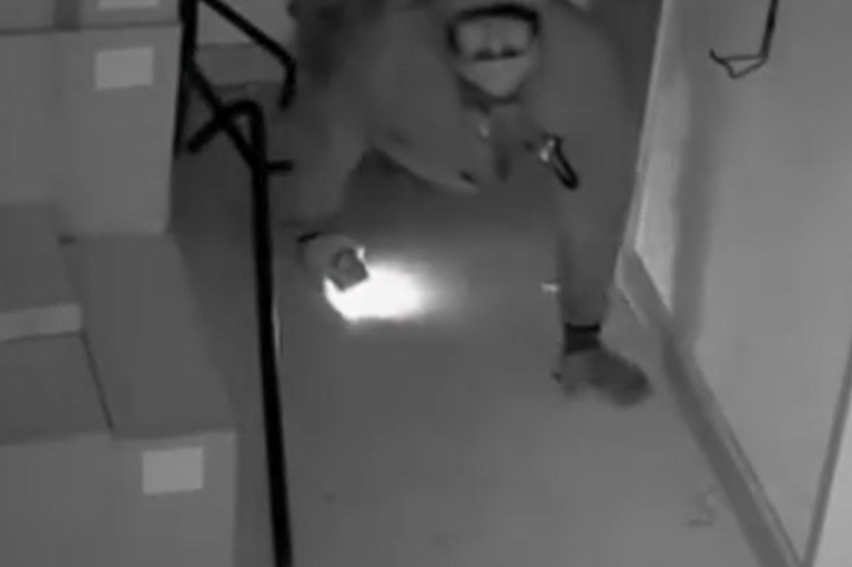 CCTV footage of 3am break-in at Acocks Green shop, suspect attempting to gain entry, valuable items stolen, shop owner appeals for help in identifying perpetrator, Acocks Green break-in