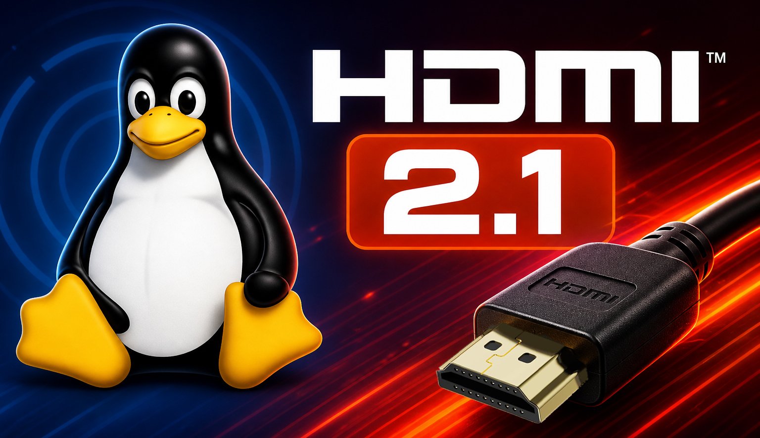 AMD Radeon GPU with HDMI 2.1 support on Linux in the UK, featuring improved colour and behaviour, with Valve's involvement in the development