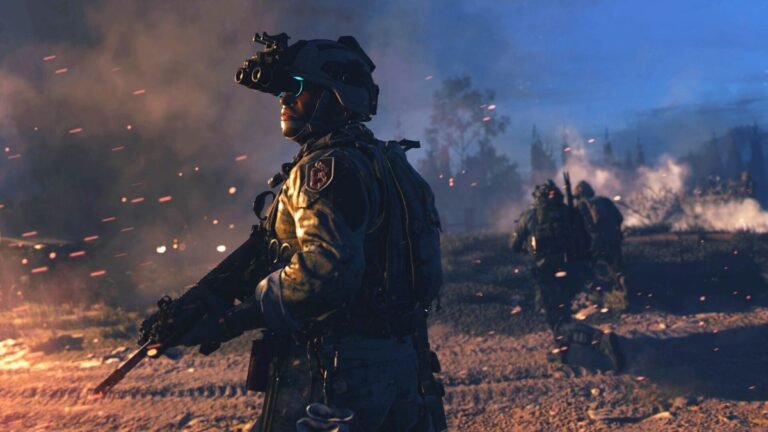 A group of friends playing Call of Duty on their next-gen consoles, with a focus on the game's immersive gameplay and stunning graphics, highlighting the primary keyword 'Call of Duty' in a natural and descriptive way
