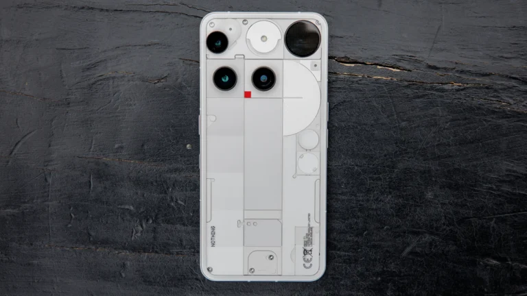 The Nothing Phone 3, a sleek and modern smartphone with a unique design and bold colour options, representing the brand's commitment to innovation and customer satisfaction.