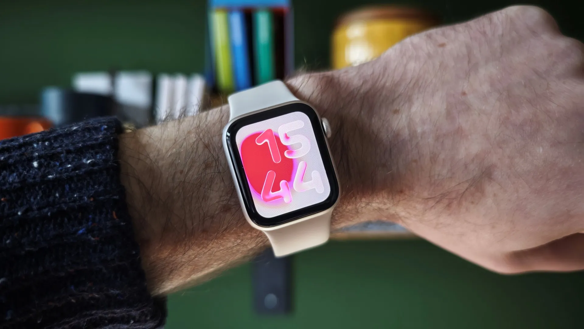 The Apple Watch SE 3, featuring a sleek aluminium case and always-on OLED screen, available in Midnight and Starlight colours, with a range of straps to suit every style and preference, offering a perfect blend of style, substance, and value.