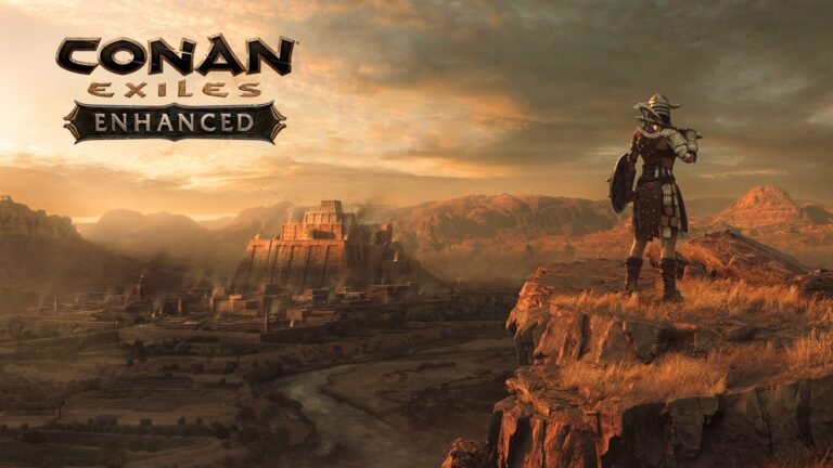 Conan Exiles Enhanced features a stunning visual overhaul with UE5's Lumen Global Illumination lighting system, nanite geometry, and virtual shadow maps, creating an immersive experience for UK players in the Exiled Lands and the Isle of Siptah
