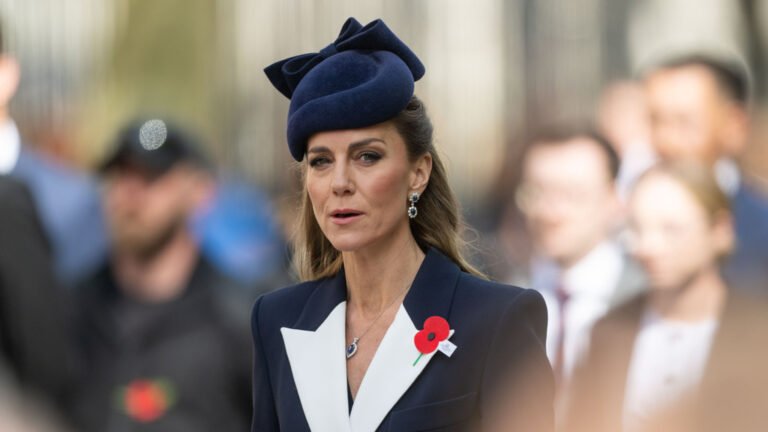 The Princess of Wales smiles as she prepares for her first overseas trip since her cancer diagnosis, surrounded by her loving family and looking forward to making a positive impact on her journey, with a warm and colourful atmosphere