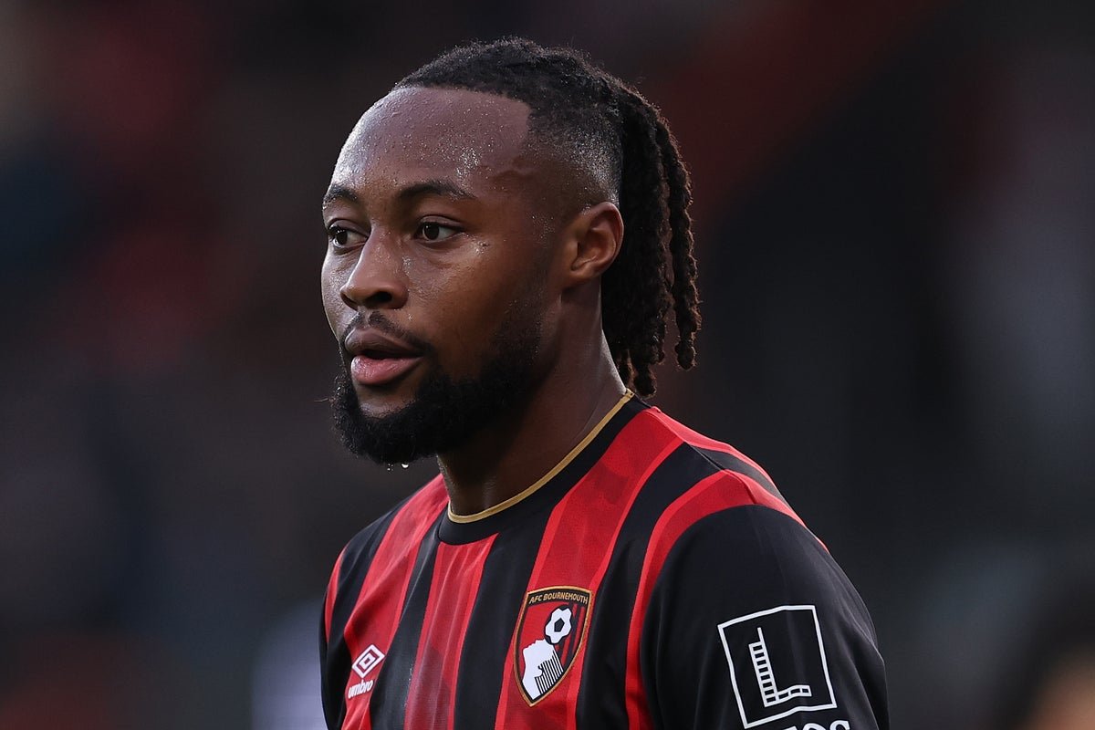 Antoine Semenyo in action for Bournemouth