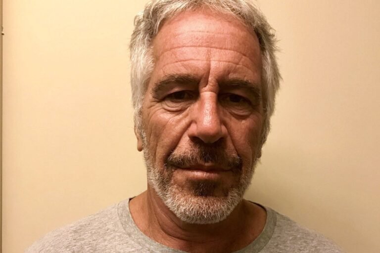 A photo of Jeffrey Epstein, with a caption describing the release of his alleged suicide note, which has sparked a debate about transparency and the handling of the case, with the primary keyword being Jeffrey Epstein's alleged suicide note