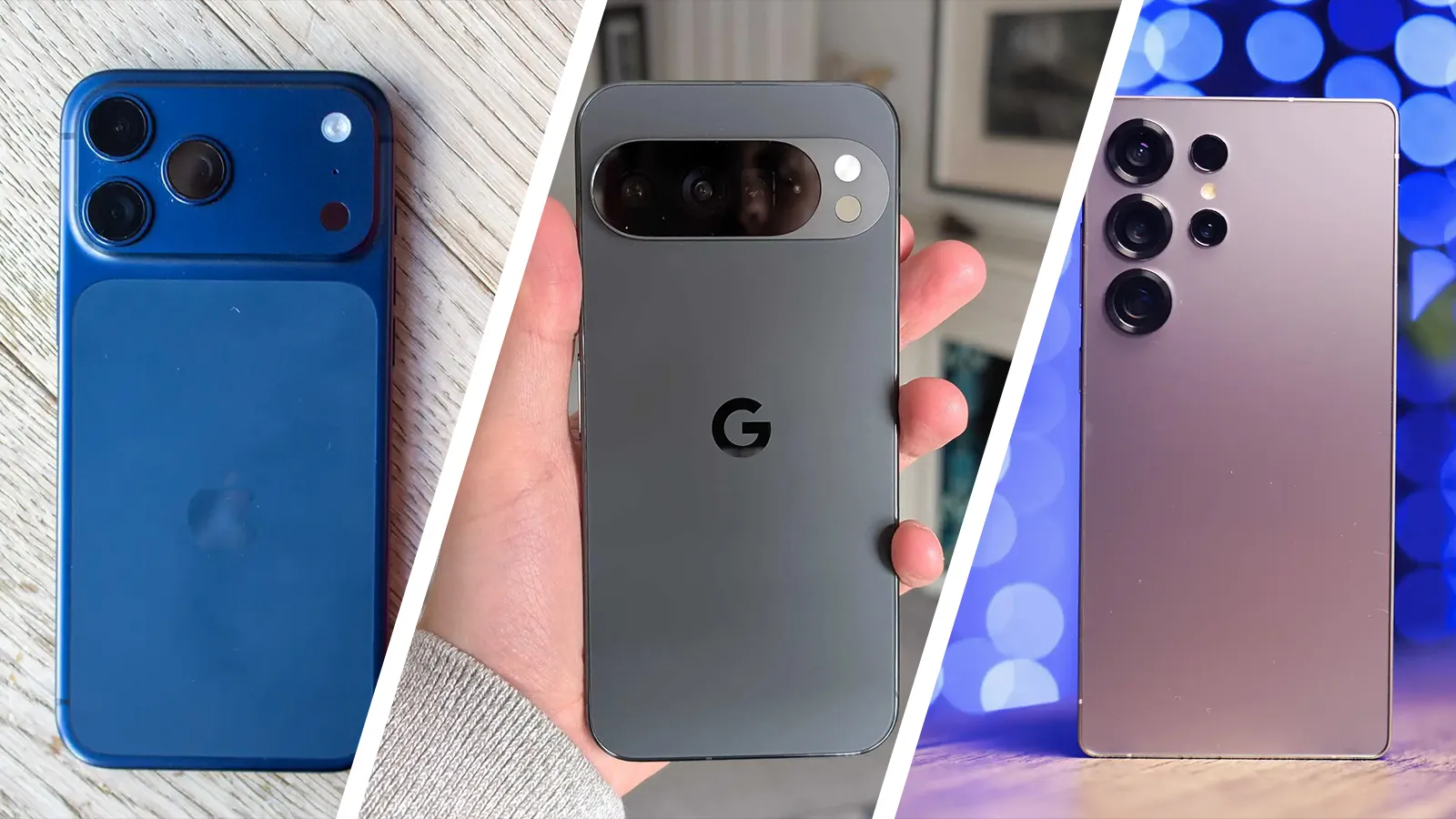 A collection of the best phones 2026, including the Google Pixel 10 Pro XL, Oppo Find X9 Pro, and iPhone 17, with a focus on camera performance, battery life, and design