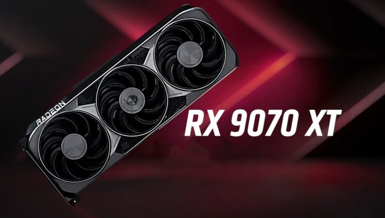AMD Radeon RX 9070 XT GPU with a significant price reduction in the UK market, triggering a demand collapse and affecting the sales of newer and older-gen GPUs