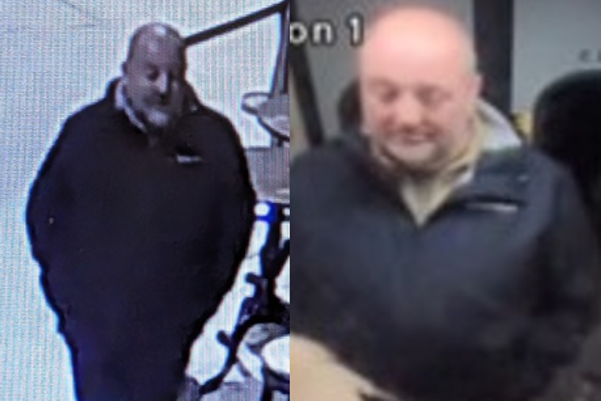 CCTV footage of man after UK train assault