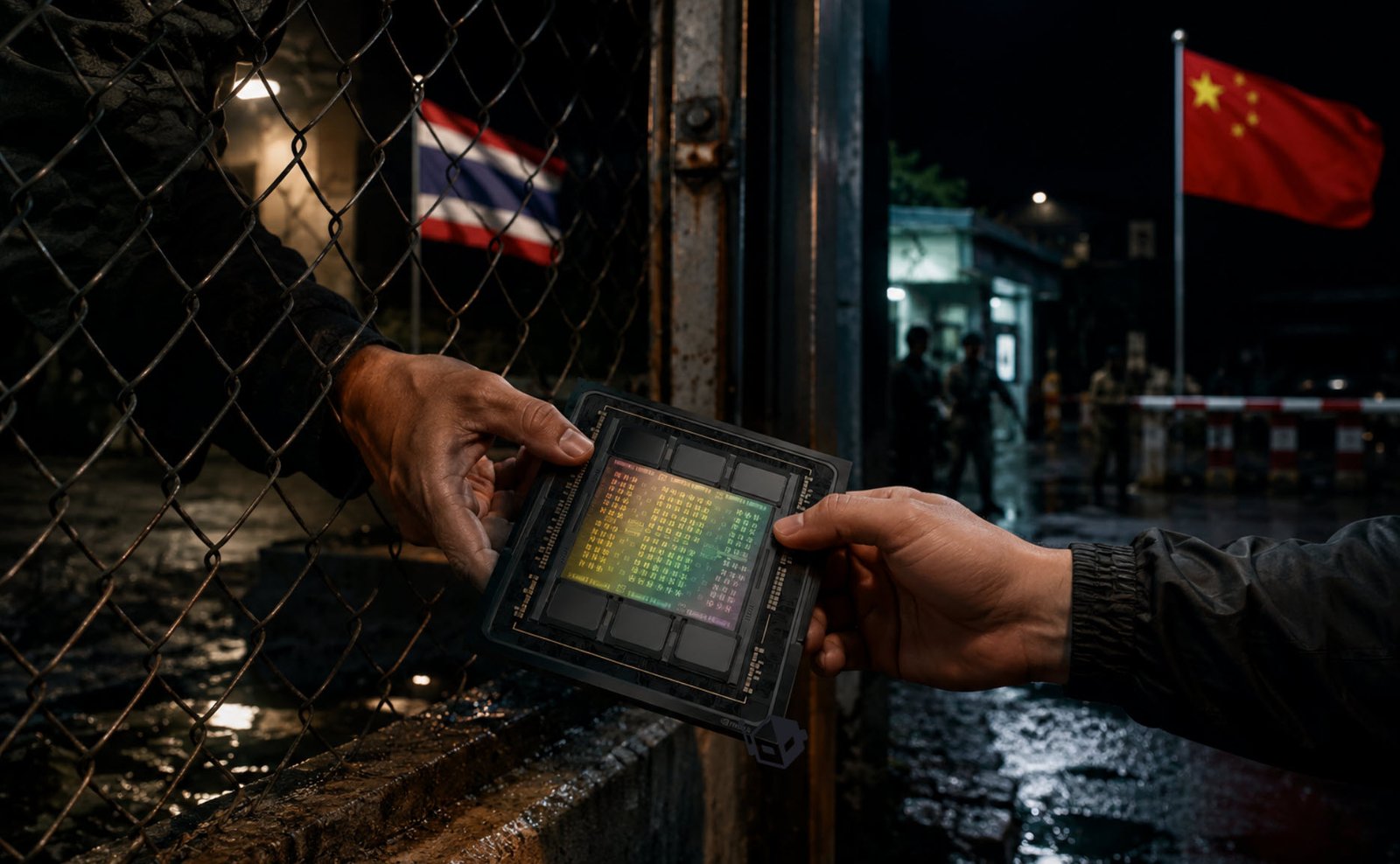 NVIDIA AI Chips being smuggled to Alibaba in China via Thailand, highlighting the complexity of AI chip smuggling and the need for stricter regulations in the UK tech scene, with a focus on NVIDIA AI Chips and their immense interest in China