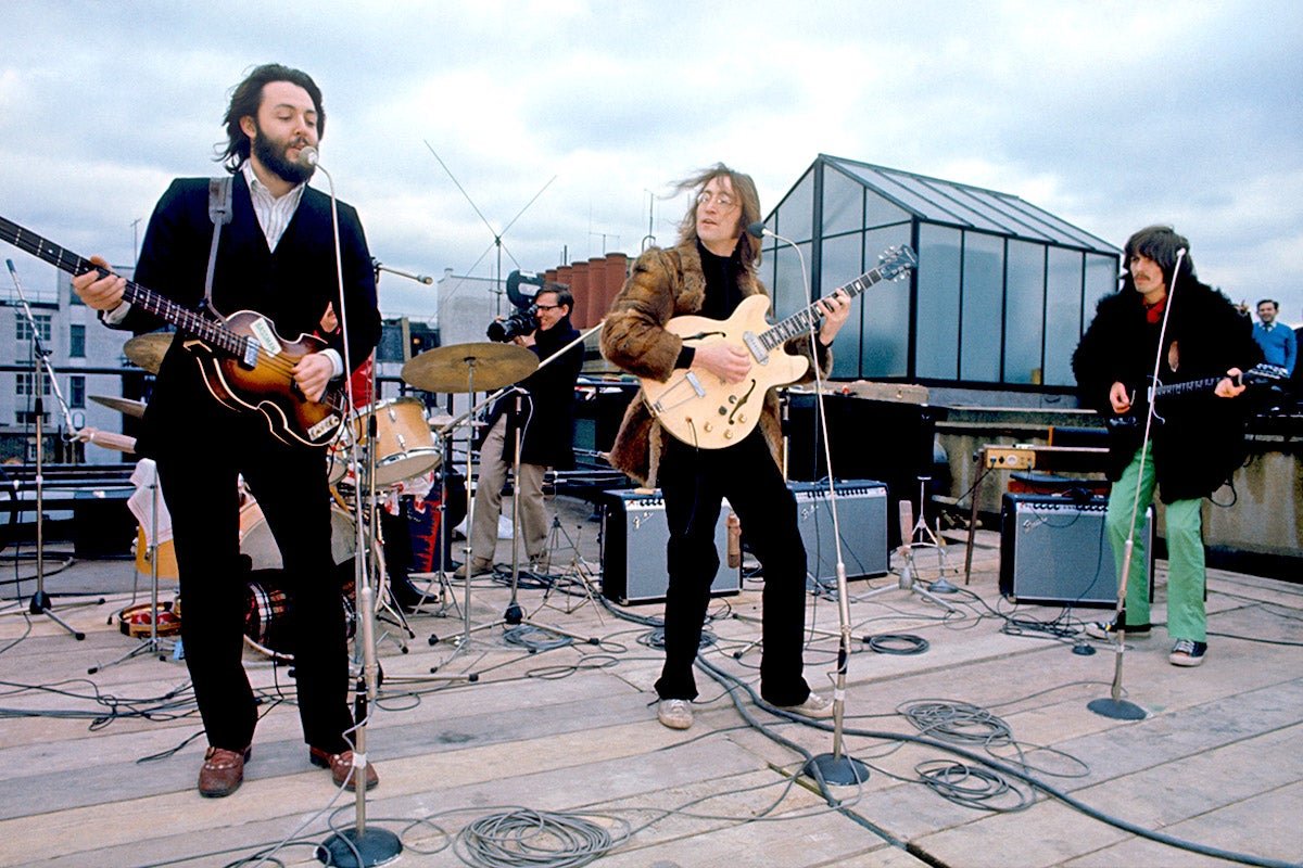 The Beatles' legendary Let It Be recording site, a historic venue with a unique atmosphere and rich music history, featuring the iconic rooftop where the band performed their final public show, with a fascinating insight into the band's behaviour and creative process, and a must-visit destination for music enthusiasts and fans of all ages