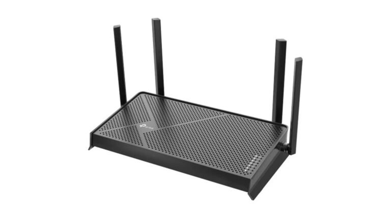 The TP-Link Archer BE230 Wi-Fi 7 router, offering dual-band capabilities and up to 2,000 square feet of coverage, perfect for upgrading your existing wireless network in the UK with the latest Wi-Fi 7 technology
