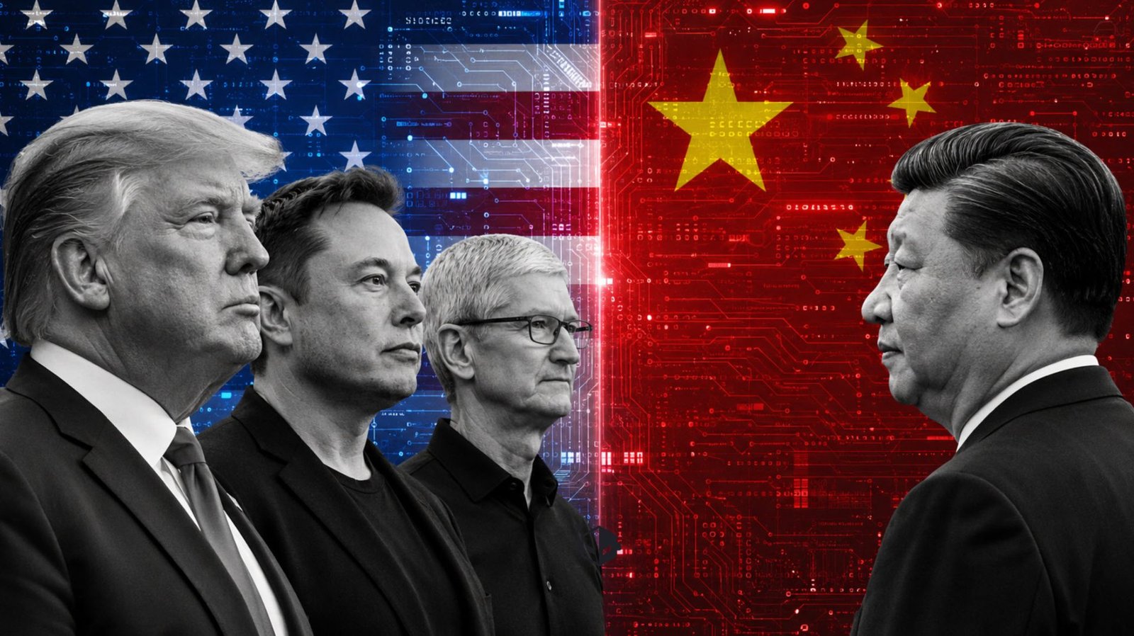 US President Donald Trump meets with Chinese President Xi Jinping, accompanied by Elon Musk and Tim Cook, as they discuss trade and economic growth, with the UK watching with interest, analysing the potential impact on global markets and international behaviour, in a historic visit that will shape the future of US-China diplomacy