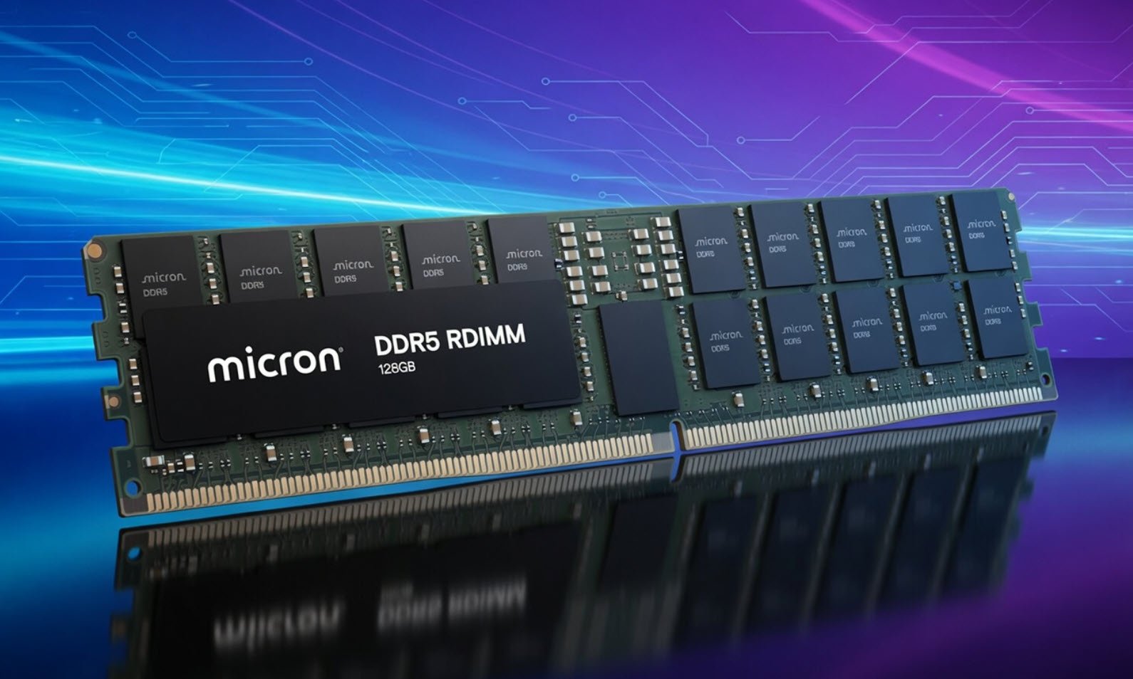 Micron's 256 GB DDR5 RDIMM modules offer a significant boost to AI memory in the UK, with improved performance, increased capacity, and enhanced reliability, featuring a 40% increase in speed over current modules