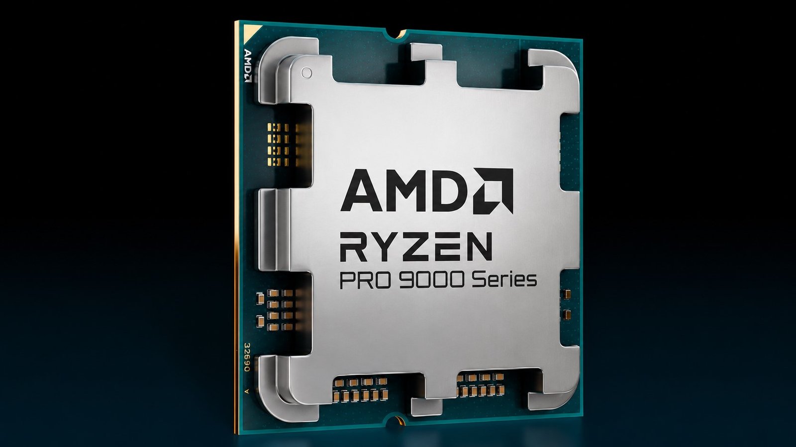 AMD Ryzen PRO 9000 series processors for commercial workstations and desktops in the UK, featuring the Ryzen 9 PRO 9965X3D and Ryzen 7 PRO 9755X3D with X3D technology for improved gaming and content creation