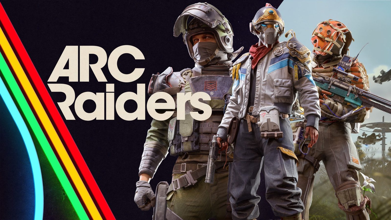 Embark Studios' new update schedule for ARC Raiders, featuring a futuristic gaming landscape with players engaging in intense battles, highlighting the game's extraction shooter gameplay and the UK gaming community's enthusiasm