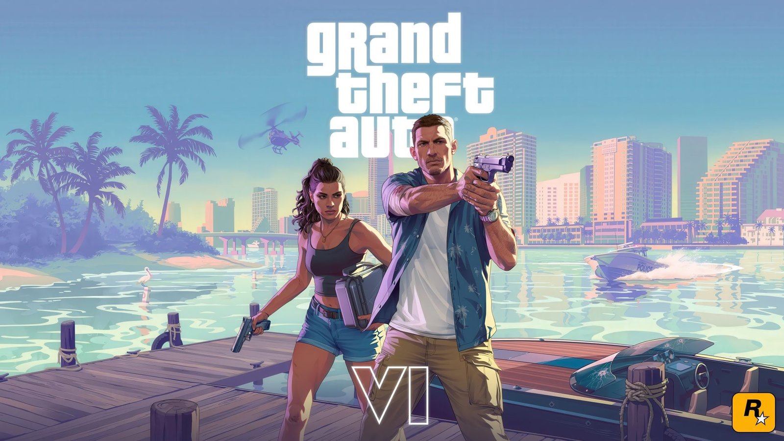 A screenshot of the GTA 6 gameplay, featuring a cityscape with a car driving in the foreground. The image is set against a colourful background, with a mix of modern and old buildings. The game's logo is displayed prominently in the top left corner, with a tagline that reads 'Coming soon to the UK'. The image is a descriptive representation of the game's theme and setting, with a focus on the UK gaming community.