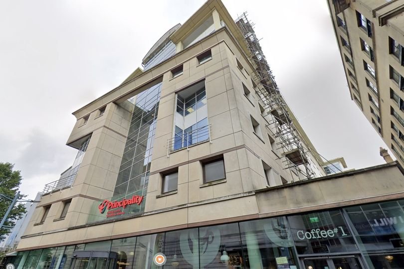 The iconic Cardiff building stands tall, its historic facade a testament to the city's rich heritage, as it undergoes a major transformation to incorporate modern elements and become a hub of activity in the city centre, showcasing the perfect blend of old and new, with a focus on sustainability and eco-friendliness