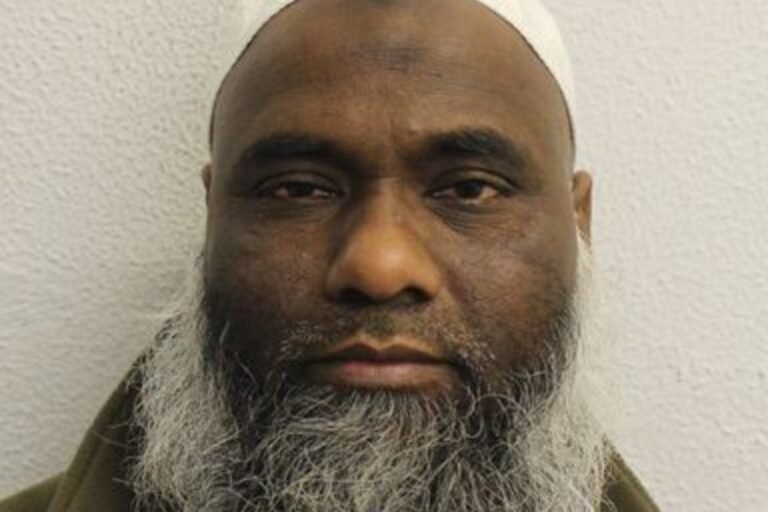 A sombre image of a UK court building, symbolising justice and accountability for the Imam's heinous crimes against women and girls, with a focus on the primary keyword 'Imam jailed'
