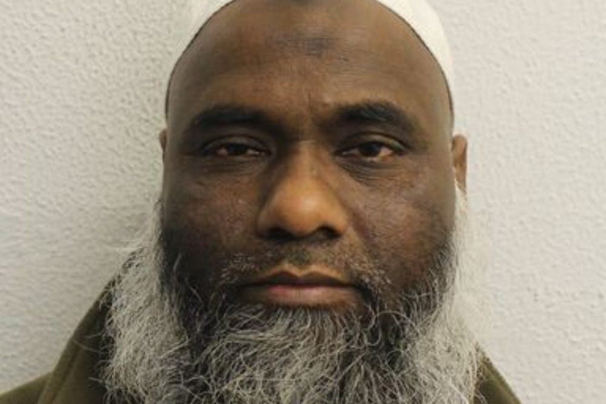 A sombre image of a UK court building, symbolising justice and accountability for the Imam's heinous crimes against women and girls, with a focus on the primary keyword 'Imam jailed'