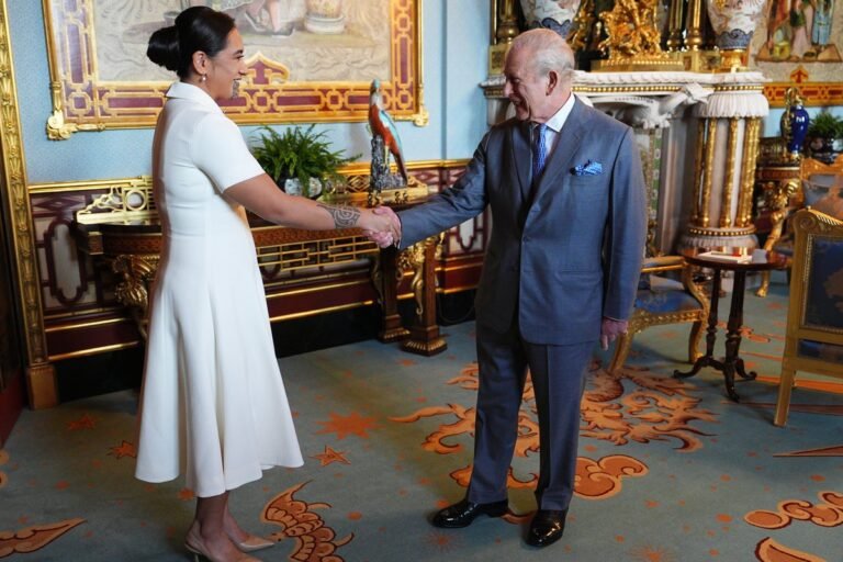 The Maori Queen and King Charles engage in heartfelt discussions at Buckingham Palace, marking a significant moment in UK-New Zealand history, with a focus on cultural exchange and cooperation