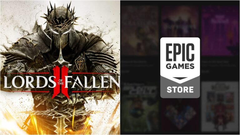 Lords of the Fallen 2 gameplay screenshot, a dark fantasy world with a character wielding a sword, Epic Games Store exclusivity ends, CI Games takes over, UK gaming news, Soulslike game genre