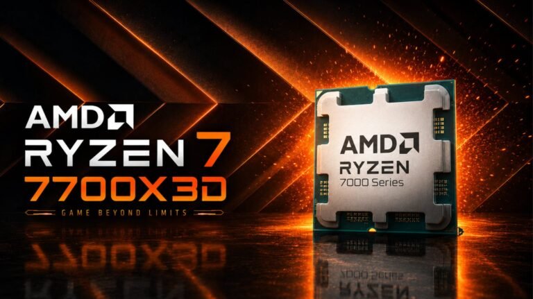 The AMD Ryzen 7 7700X3D CPU features 8 cores and 96 MB of 3D V-Cache, providing exceptional performance for UK gamers. With its AM5 socket compatibility, this CPU is set to deliver a high-quality gaming experience at an affordable price point, making it an attractive option for those seeking to upgrade their gaming setup and enjoy the latest games with enhanced performance and graphics