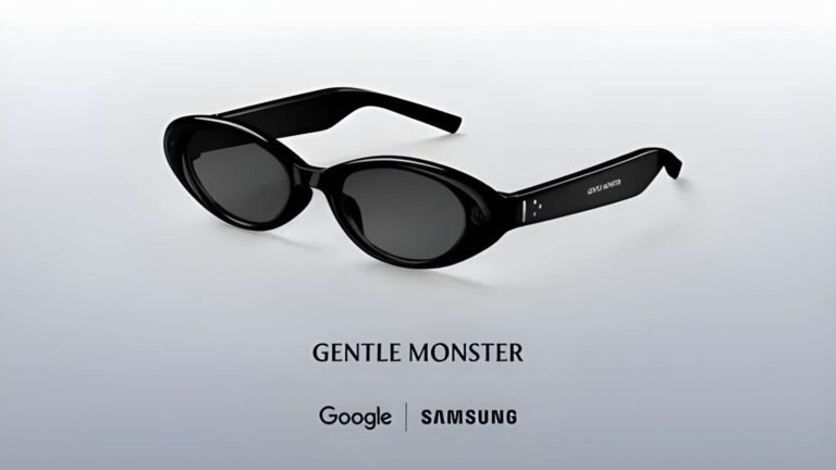 Google Audio Glasses with Gemini, featuring frames designed by Gentle Monster and Warby Parker, perfect for mobile productivity in the UK, with a focus on innovative technology and stylish design, offering a unique and immersive experience, and set to launch this fall.