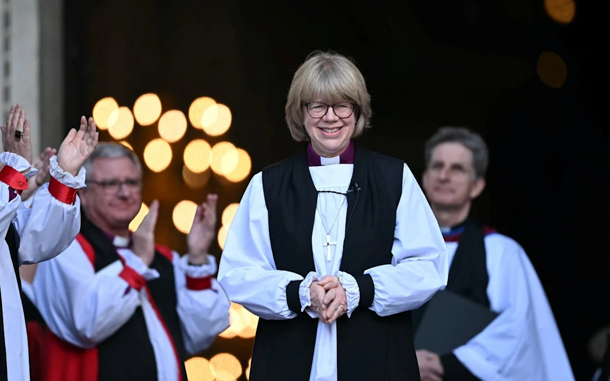 A photograph of a church with a few people attending a service, highlighting the decline of dedicated followers and the need for the church to change its behaviour and values to attract new followers and regain its position as a central institution in British society