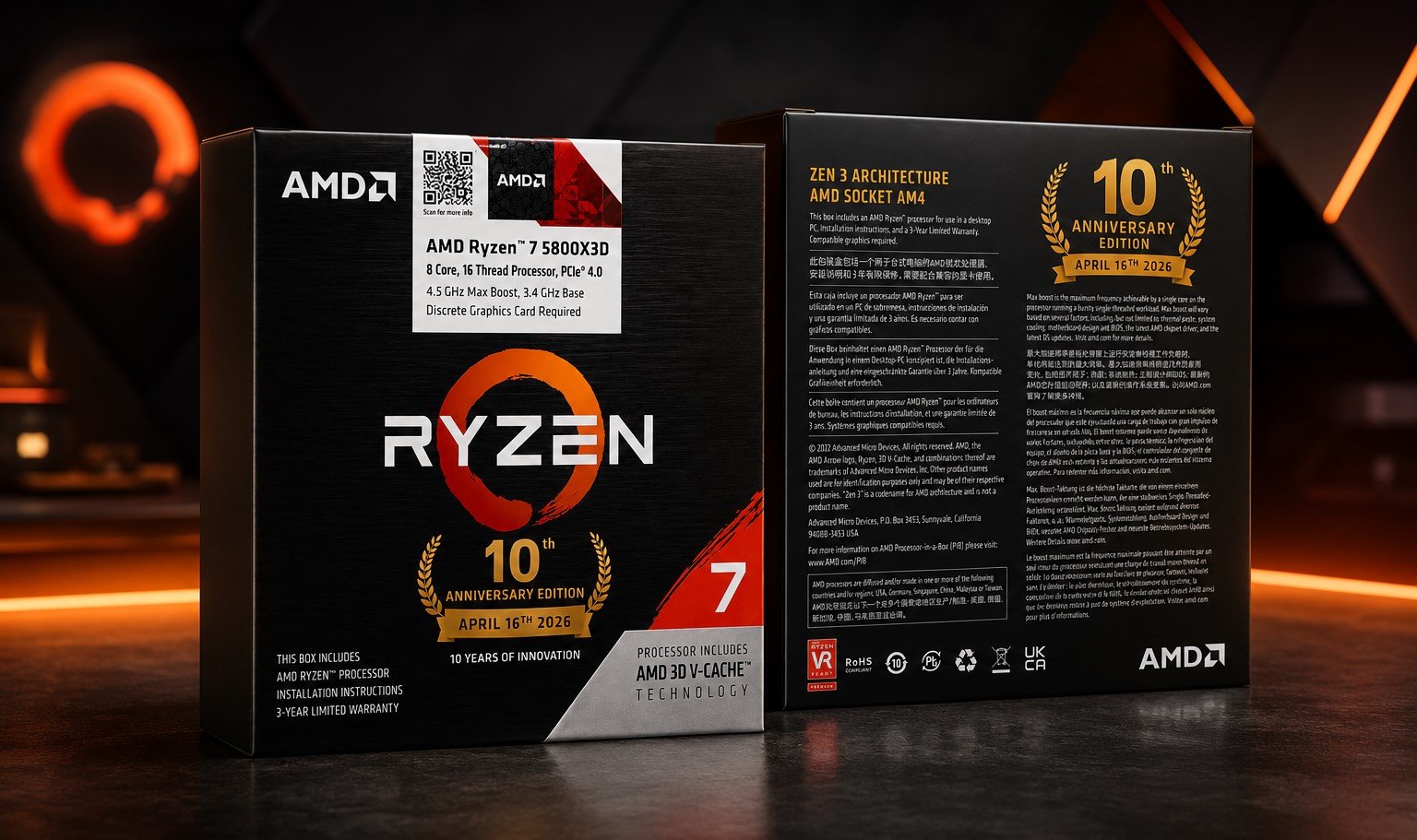 The AMD Ryzen 7 5800X3D processor, with its Zen 3 architecture, offers a high-performance gaming experience, now available in the UK at £310, featuring 8 cores and 16 threads, making it an attractive option for gaming enthusiasts