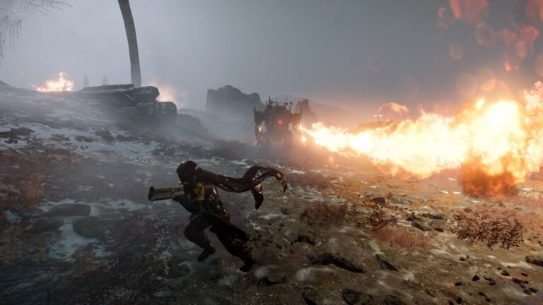 Helldivers 2 gameplay with NVIDIA DLSS 4.5 upscaling technology, showing improved visuals and performance in the UK