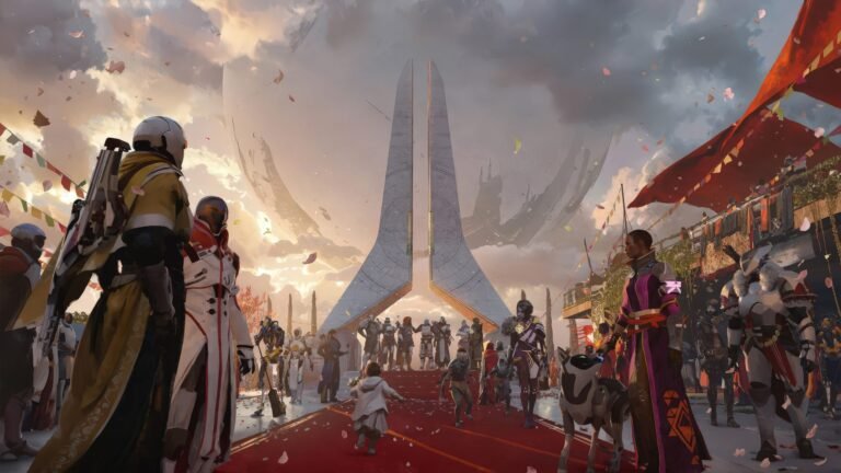 Destiny 2's final update, Monument of Triumph, celebrates player achievements and marks the end of an era for the online first-person shooter game in the UK, with a colourful and nostalgic experience that integrates player behaviour and achievements