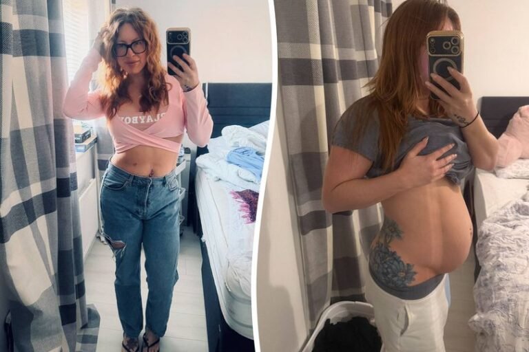 A mother who has been waiting 24 years for a diagnosis of a rare condition that makes her appear pregnant, highlighting the importance of self-advocacy and perseverance in the face of adversity, with a focus on abdominal distension