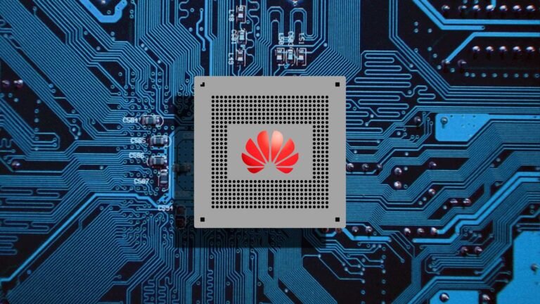 Huawei's chip manufacturing facility in the UK, with a focus on developing its own technology to match TSMC's 1.4nm process, and a colourful display of the company's products