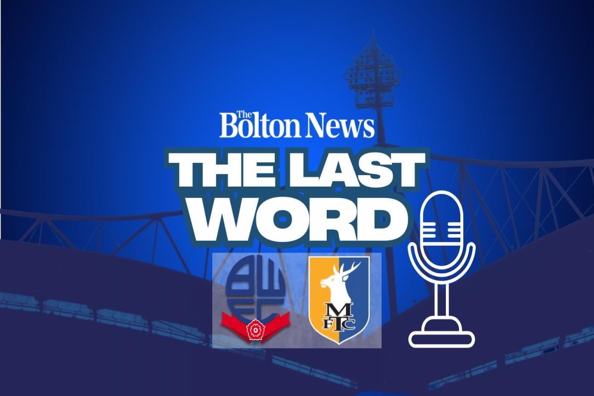 Bolton Wanderers in action against Mansfield Town