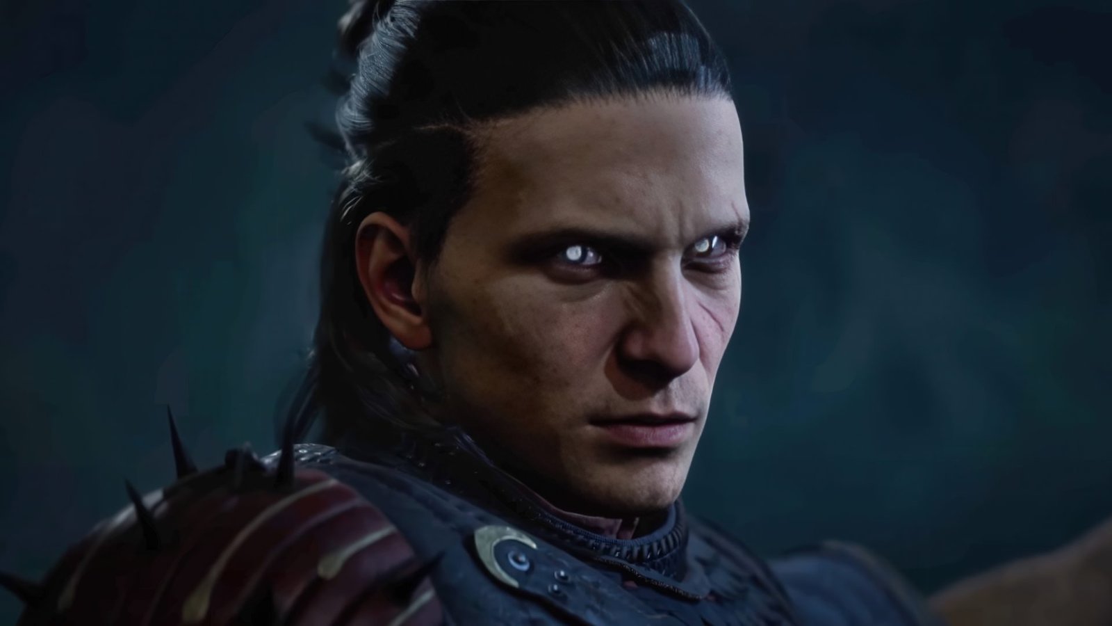 The Blood of Dawnwalker gameplay screenshot, featuring protagonist Coen in a vast open world, with a unique magic system and compelling characters, set in the UK, with a focus on action RPG elements and a 70-hour storyline