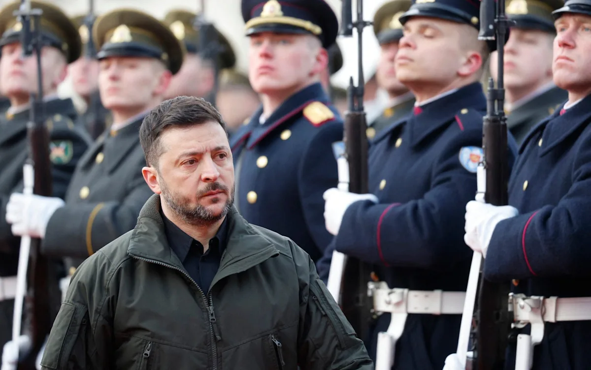 Ukrainian President Volodymyr Zelensky announces plans for presidential elections and a peace deal referendum, a significant step towards restoring stability in the region, with a focus on Ukraine's future and the potential impact on the country's behaviour and the colour of its political landscape