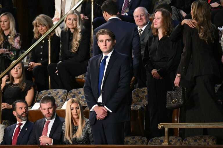 Barron Trump's new energy drink, a premium energy drink with a unique blend of natural ingredients, now available in stores with a sleek and modern packaging design