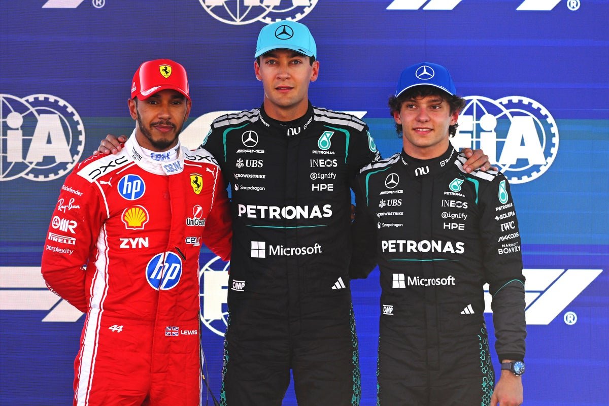 The F1 grid lines up at the start of the Barcelona-Catalunya Grand Prix, with the sun shining down on the iconic Spanish circuit and the colour of the cars on full display, as the drivers prepare to analyse the track and showcase their driving behaviour