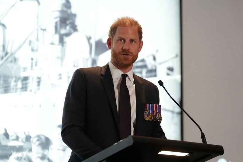 Prince Harry and his family arriving in the UK for their highly anticipated visit, with a focus on the Royal Family and their behaviour during the trip