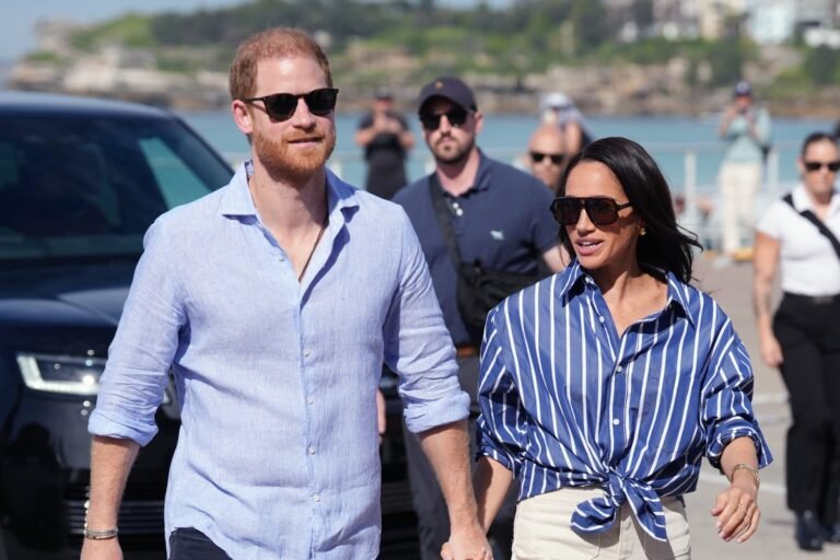 The Duke and Duchess of Sussex with their children, arriving in the UK for a historic visit, marking the first time in four years that they will be bringing their children with them, a significant step towards strengthening their ties with the British royal family, with the family's behaviour and interactions during this time being closely watched